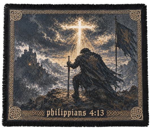Philippians 4:13 | Warrior Rug